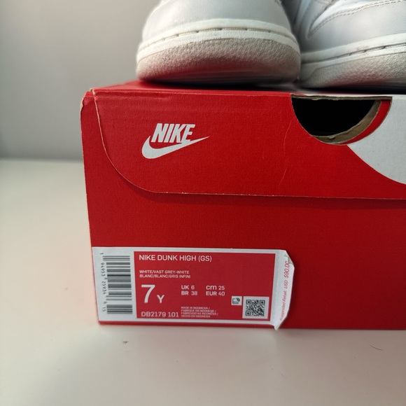 Nike dunk high - Vast Grey White - Picture 6 of 6